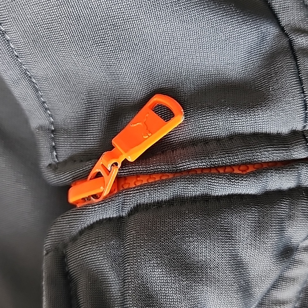 Puma Charcoal and Neon Orange Tracksuit Men - Picture 11 of 16